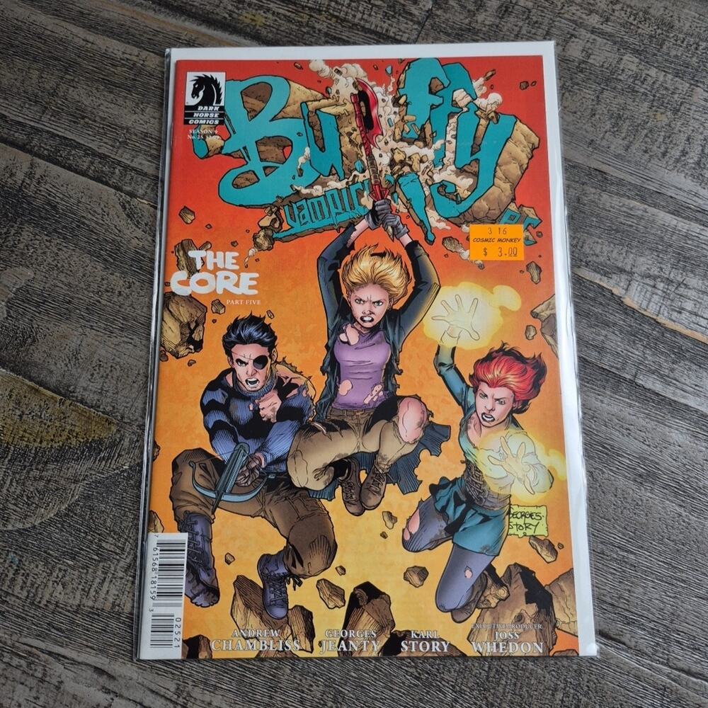 Buffy the Vampire Slayer Comic Season 9 #25 The Core Part 5 Dark Horse Jeanty